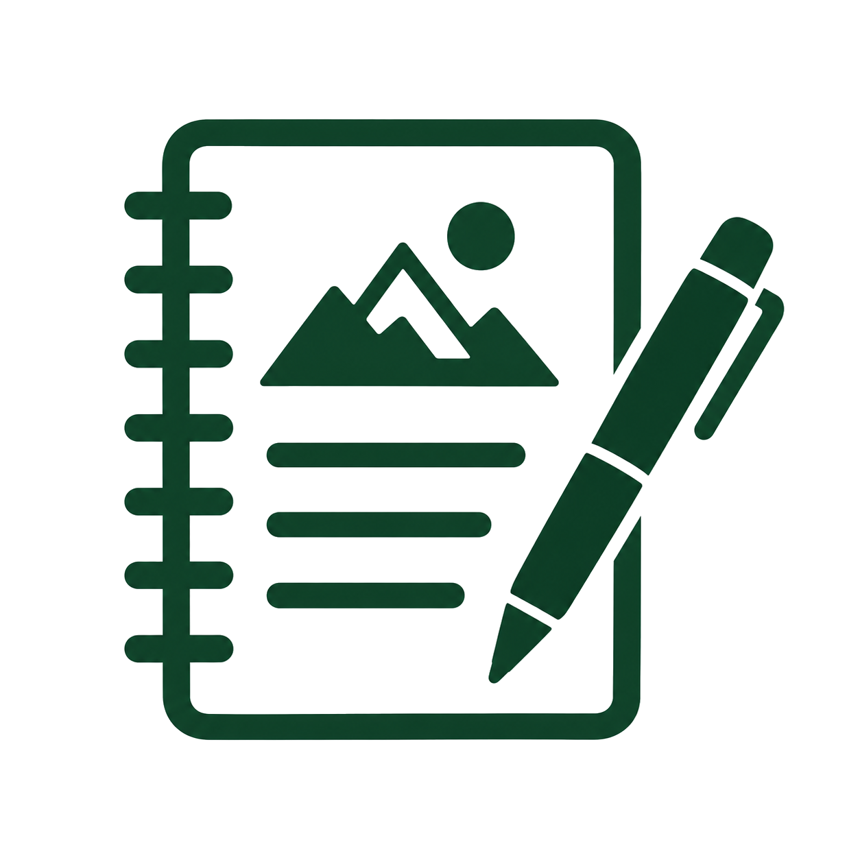 Notebook and pen icon | Basecamp Compass, LLC (Basecamp Compass)