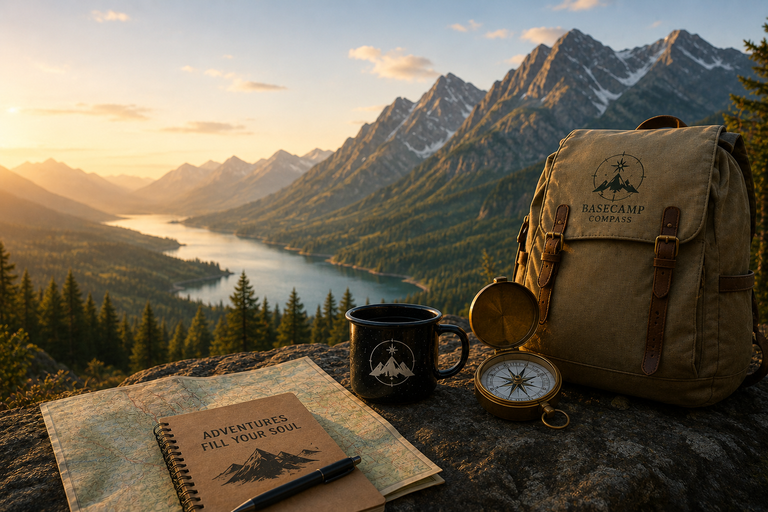 Mountain valley hiking gear | Basecamp Compass, LLC (Basecamp Compass)