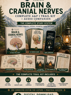 Brain & Cranial Nerves Complete Trail Kit + Audio Companions