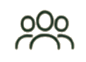 Three people outline icon | Basecamp Compass, LLC (Basecamp Compass)