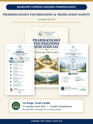 Pharmacology Foundations & Medication Safety Trail Kit