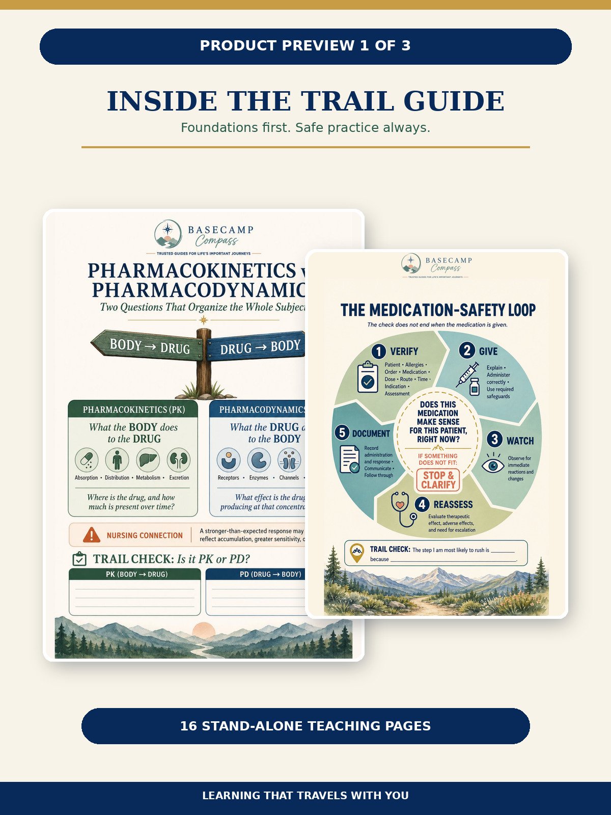 Pharmacology Foundations & Medication Safety Trail Kit - Image 2