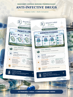Anti-Infective Drugs Compass Cards + Audio Companion