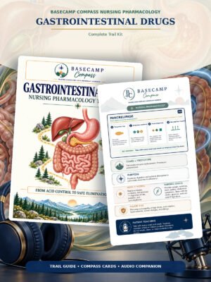 Gastrointestinal Drugs Trail Kit printable nursing study guide