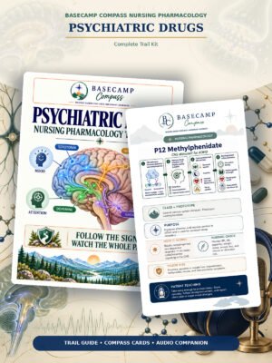 Psychiatric Drugs Trail Kit printable nursing study guide