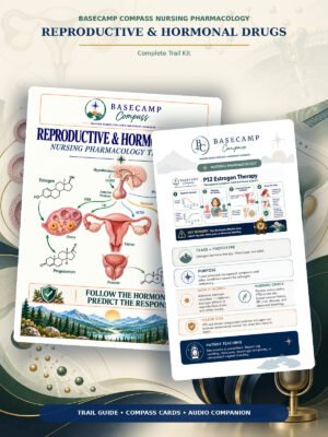 Reproductive & Hormonal Drugs Trail Kit printable nursing study guide