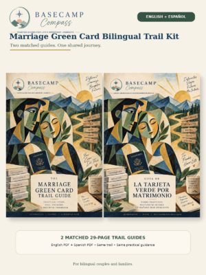 Marriage Green Card Bilingual Trail Kit — English + Español