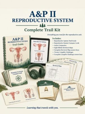 A&P II Reproductive System Complete Trail Kit — everything included