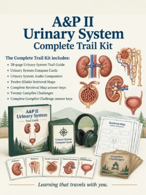 A&P II Urinary System Complete Trail Kit — everything included