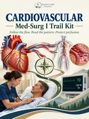 MedSurg I Cardiovascular Compass Cards + Audio Companion