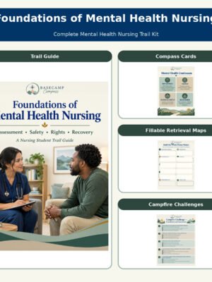 Foundations of Mental Health Nursing Compass Cards