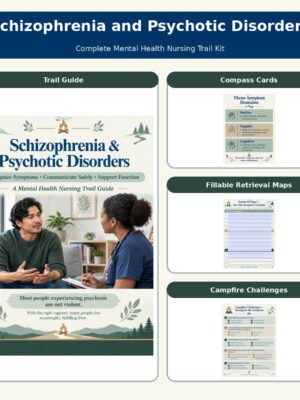 Schizophrenia and Psychotic Disorders Compass Cards