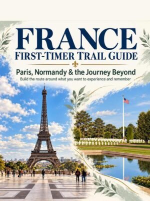 France first-time travel guide cover - 34-page visual trail guide