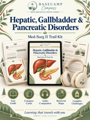 MedSurg II Hepatic, Gallbladder & Pancreatic Disorders Trail Kit cover