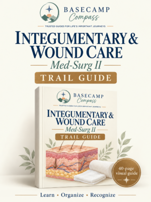 MedSurg II Integumentary Disorders & Wound Care Trail Guide cover