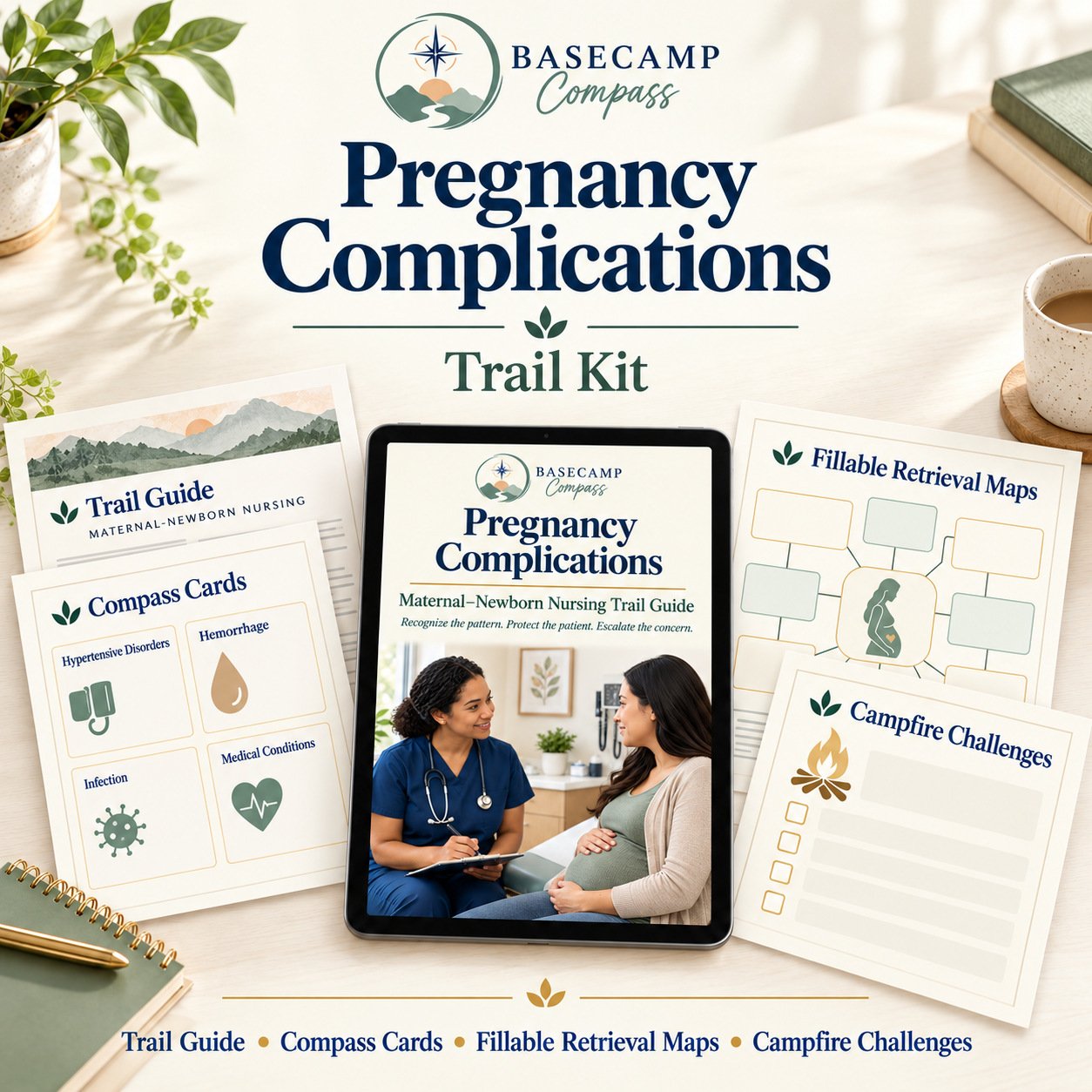 Maternal Newborn Pregnancy Complications Compass Cards + Audio Companion - Image 4