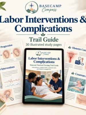 Maternal Newborn Labor Interventions & Complications Trail Guide