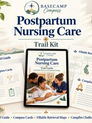 Maternal Newborn Postpartum Nursing Care Trail Kit