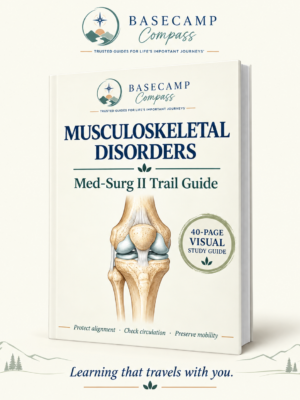 MedSurg II Musculoskeletal Disorders Trail Guide cover