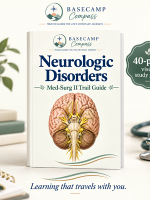 MedSurg II Neurologic Disorders Trail Guide cover