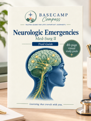 MedSurg II Neurologic Emergencies Trail Guide cover