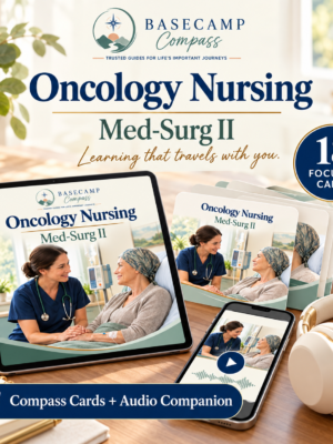 MedSurg II Oncology Compass Cards + Audio Companion cover