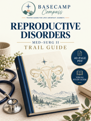 MedSurg II Reproductive Disorders Trail Guide cover