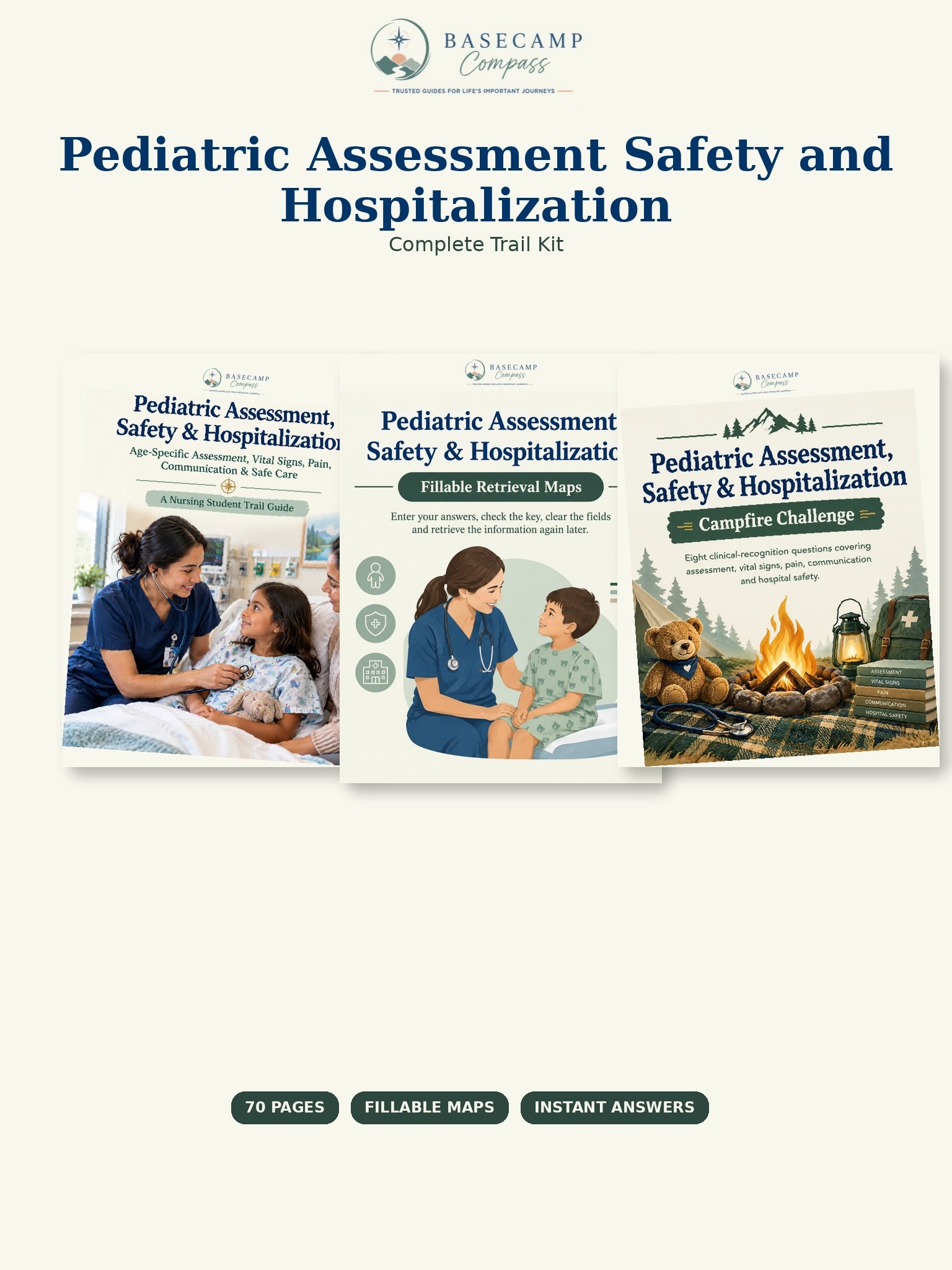 pediatric assessment bundle preview