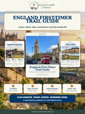 England First-Timer Trail Guide storefront - visual travel guide cover
